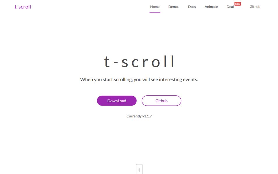 tScroll