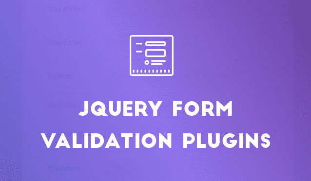 25+ JQuery Form Validation Plugins » CSS Author