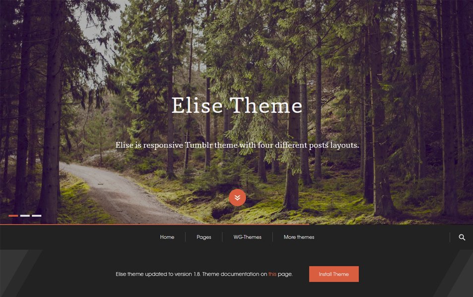 50 Best Free Responsive Tumblr Themes 2019 Css Author