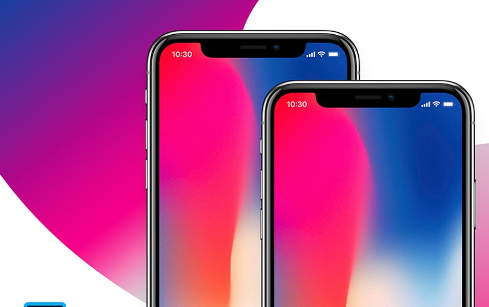 Free iPhone x Presentation Mockup Vector