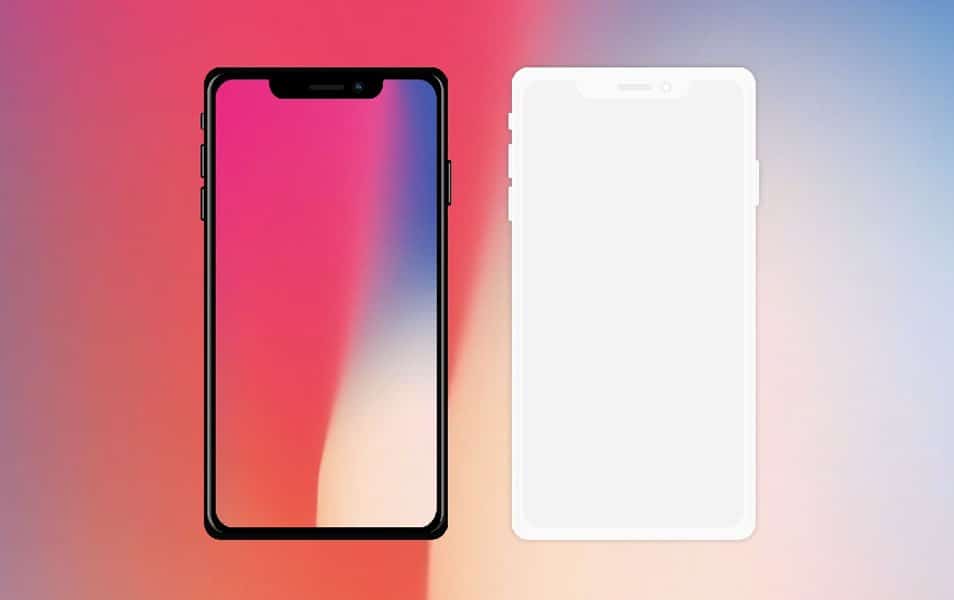 IPhone X free device mockups