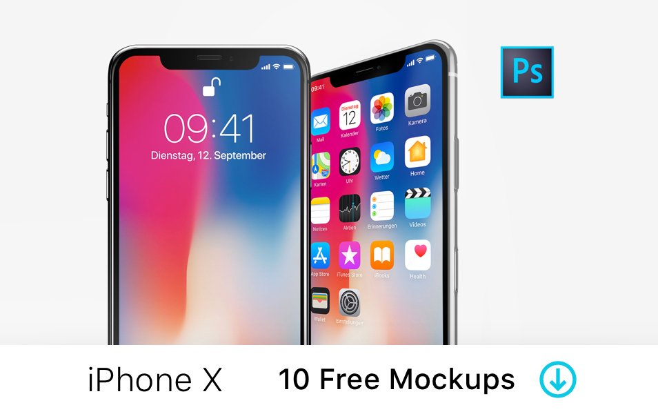 Download 150+ Free IPhone X Mockup Templates & Resources » CSS Author