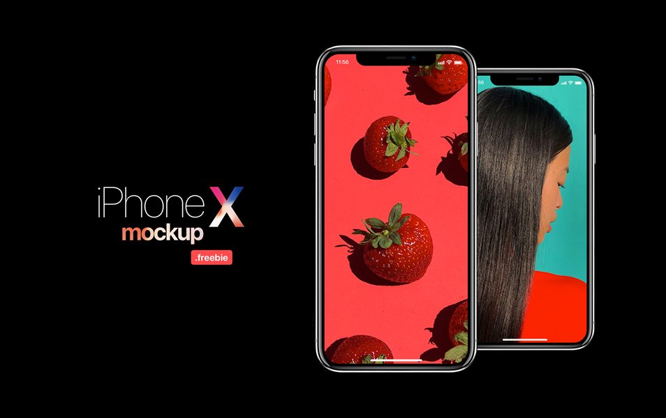 iPhone X Free Mockup