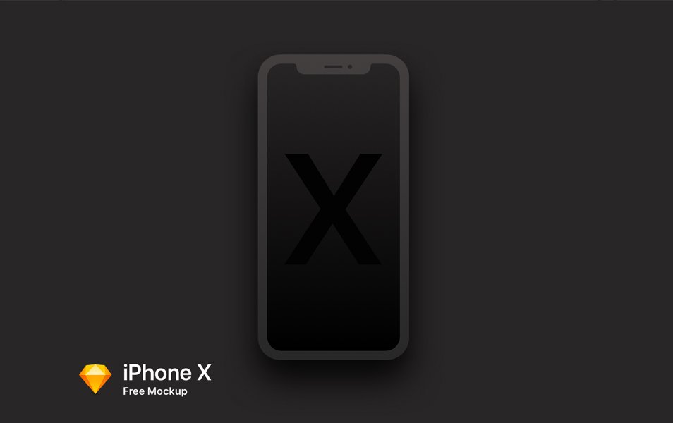 iPhone X Mockup Freebie