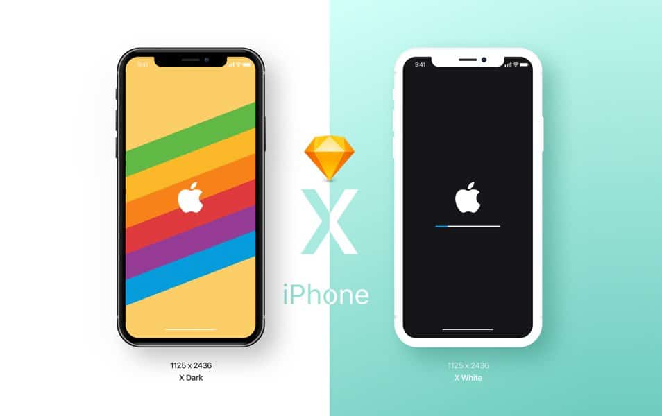 iPhone X Mockup Freebie