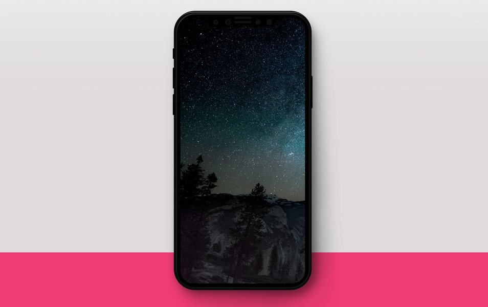 iPhone X Mockup PSD Freebie