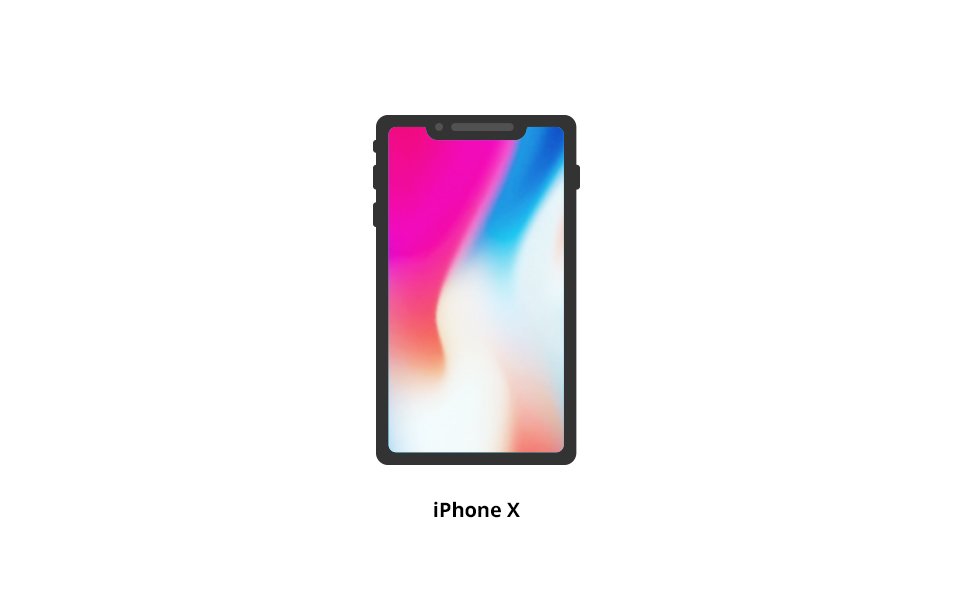 iPhone X Vector Icon