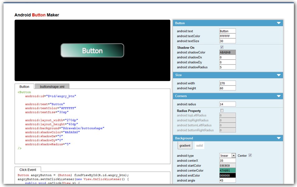 Android Button Maker