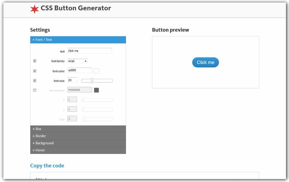 CSS Button Generator