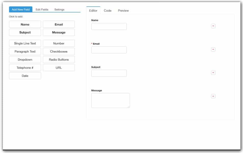 Bootstrap Form Builder | Formden