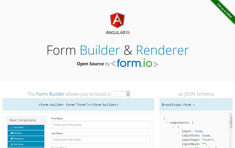 Form IO Form Builder