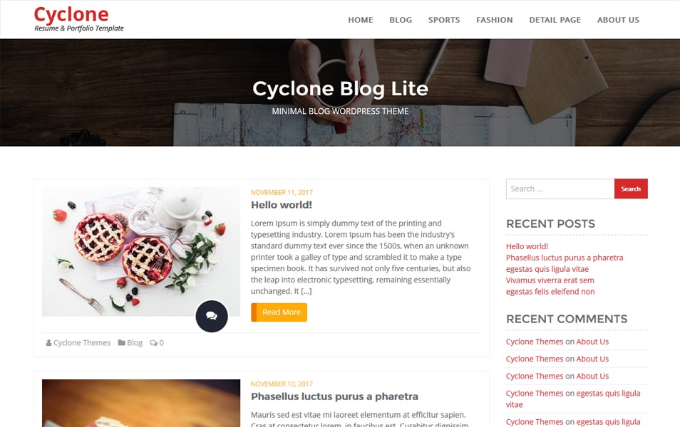 Cyclone Blog