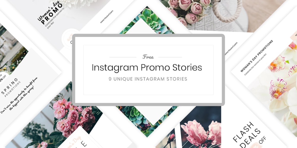 Free Instagram Stories Templates PSD