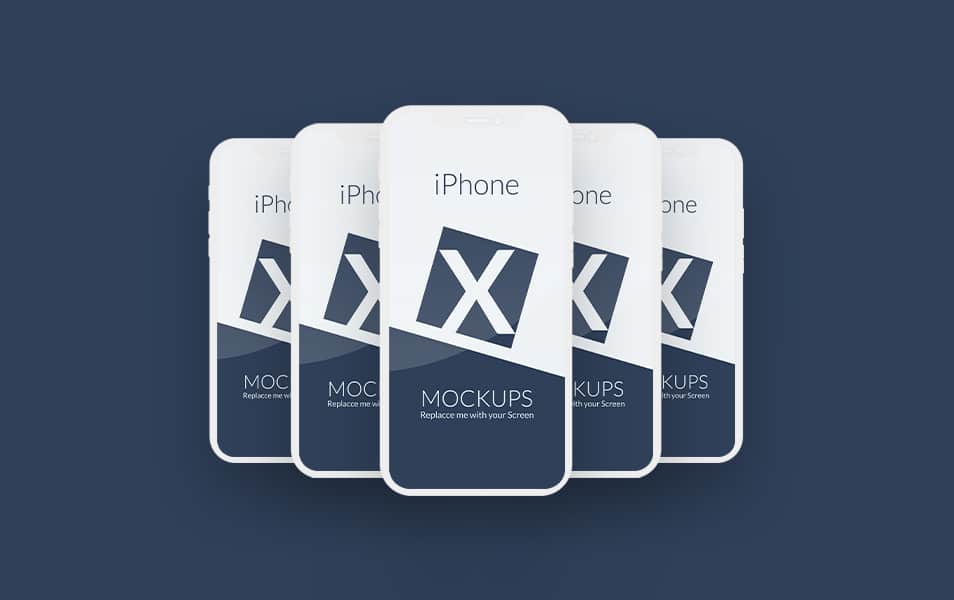 Free Iphone X Mockup PSD