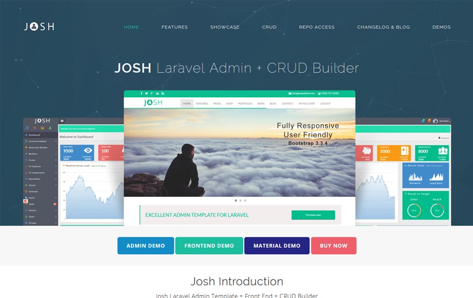 JOSH Laravel Admin