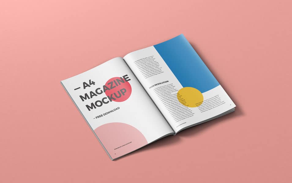 Download A4 Magazine Mockup » CSS Author