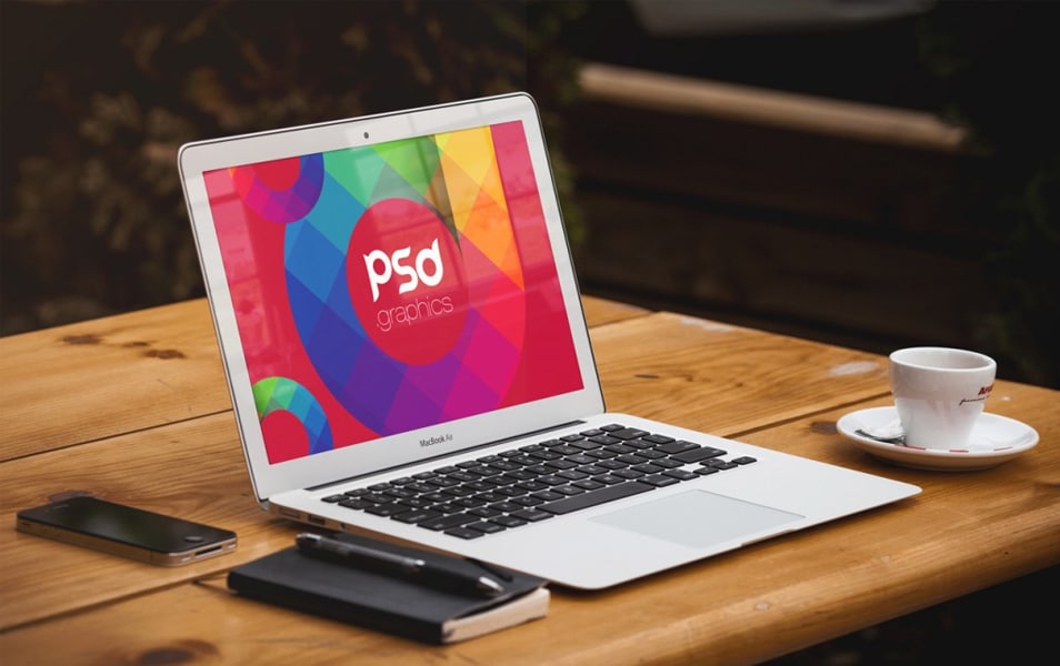 Macbook Air Mockup Free PSD » CSS Author