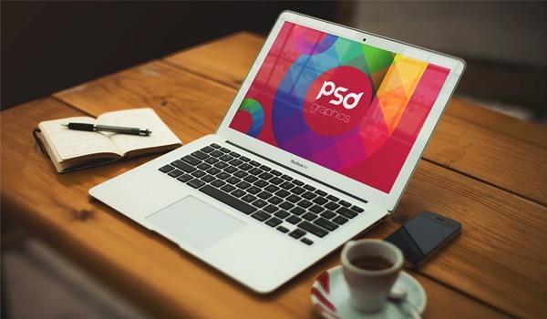 Macbook Air Mockup Free PSD » CSS Author