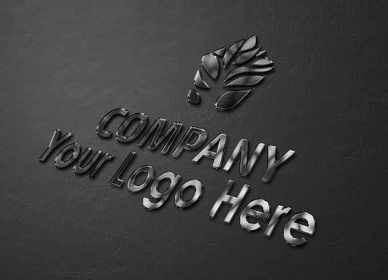 Download Realistic Logo Mockup » CSS Author