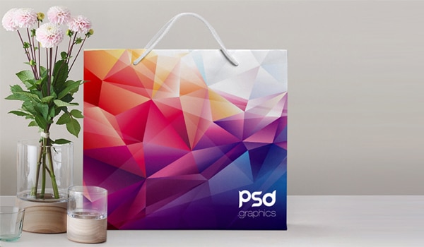 Download Shopping Paper Bag Mockup » CSS Author