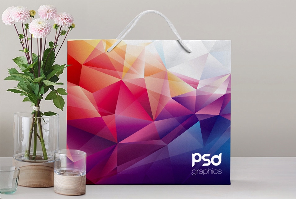 Download Shopping Paper Bag Mockup » CSS Author