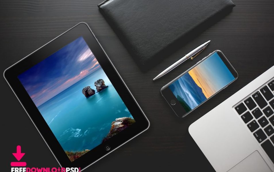 Download The Best IPad Pro And IPhone Mockup PSD » CSS Author