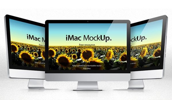 IMac PSD Mockup Template » CSS Author