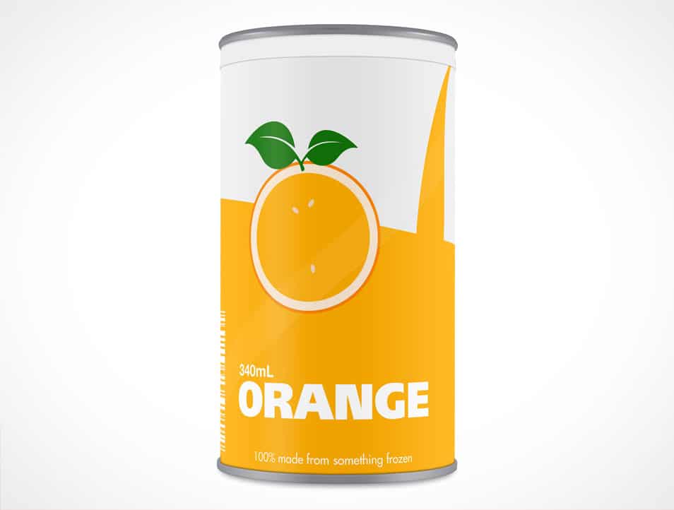 Download 341ml Juice Can Mockup Psd Css Author Yellowimages Mockups