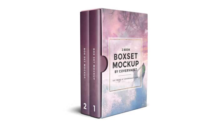 Download 6 X 9 2-Book Box Set Mockup Template » CSS Author