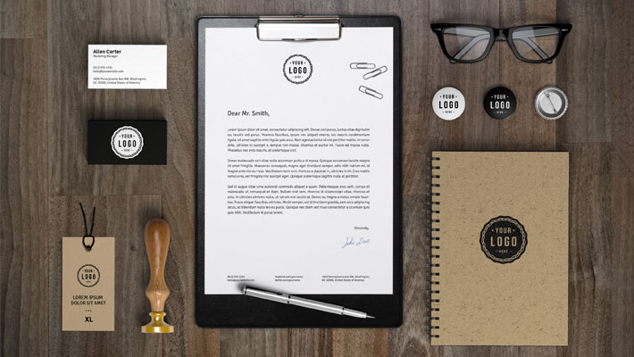 Download Branding / Identity MockUp » CSS Author