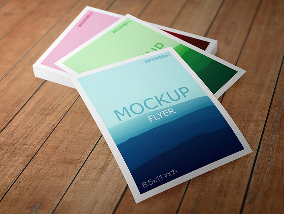 Download Flyer Mockup PSD » CSS Author
