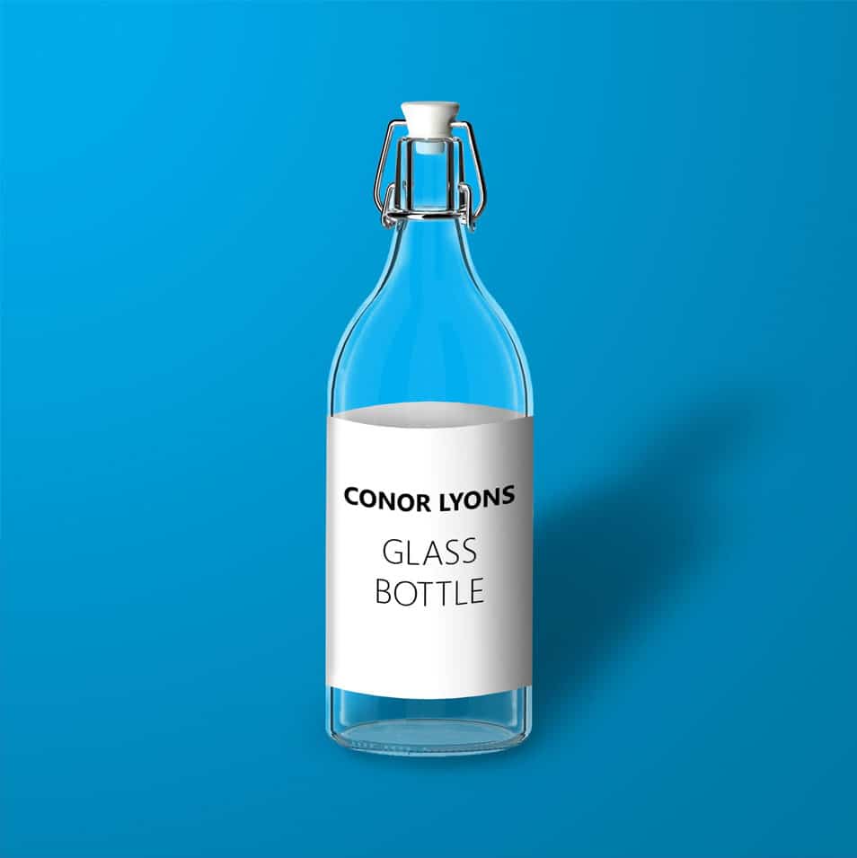 Download Free Glass Bottle Mockup PSD » CSS Author