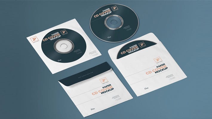 Download Free Isometric Paper CD Cover Mockup & CD Mockup Generator » CSS Author