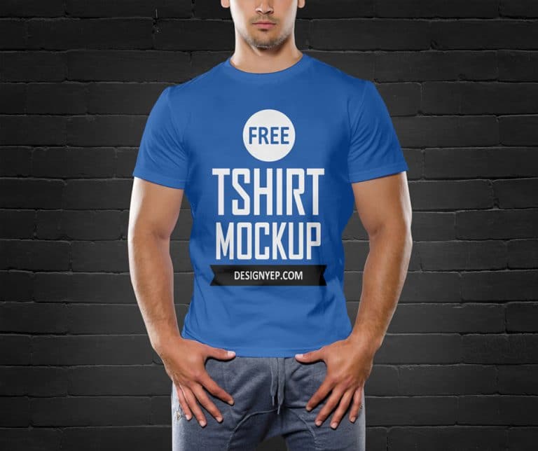 Download Free Men T Shirt Mockup PSD » CSS Author