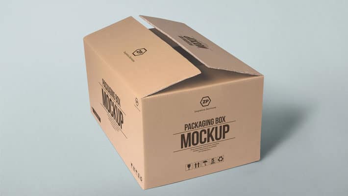 Download Free Packaging Box Mockup » CSS Author