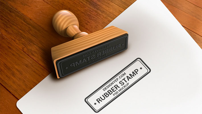 Download Free Rubber Stamp Mockup PSD » CSS Author