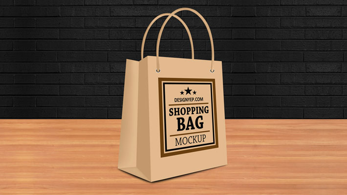 Download Free Shopping Bag Mockup PSD » CSS Author