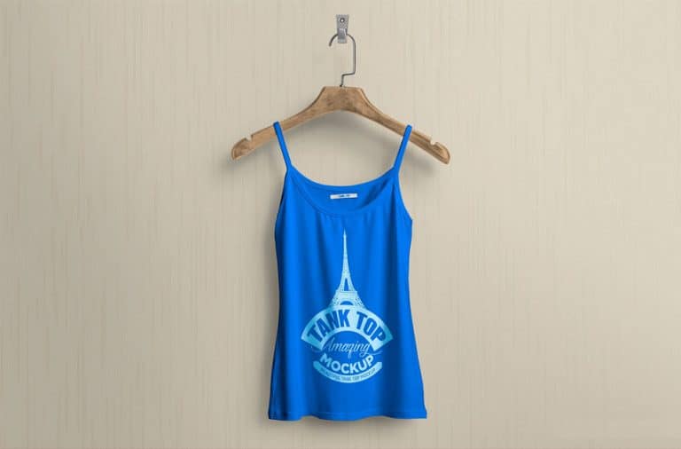 Download Free Women's Tank Top Mockup PSD » CSS Author