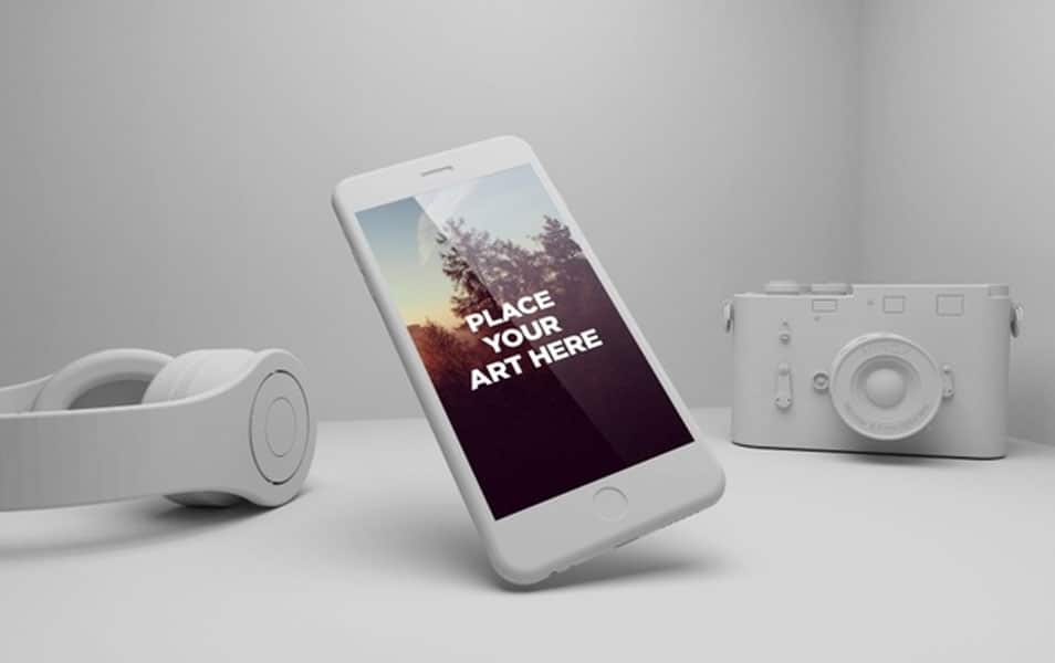 Download Free IPhone 6 Plus PSD Mockup » CSS Author