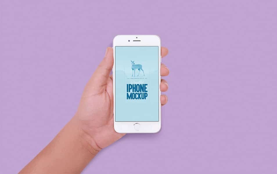 Free IPhone 6S Mockup With 7 Unique Gestures And 8 Holding