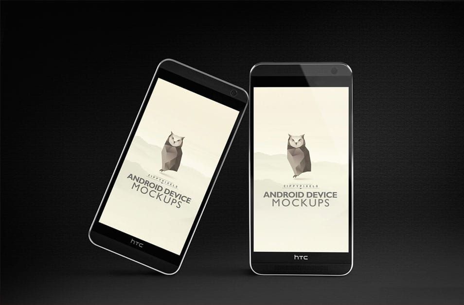 Download HTC One M8 Android PSD Mockup » CSS Author