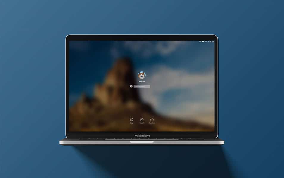 Download Macbook Front Free PSD Mockup » CSS Author