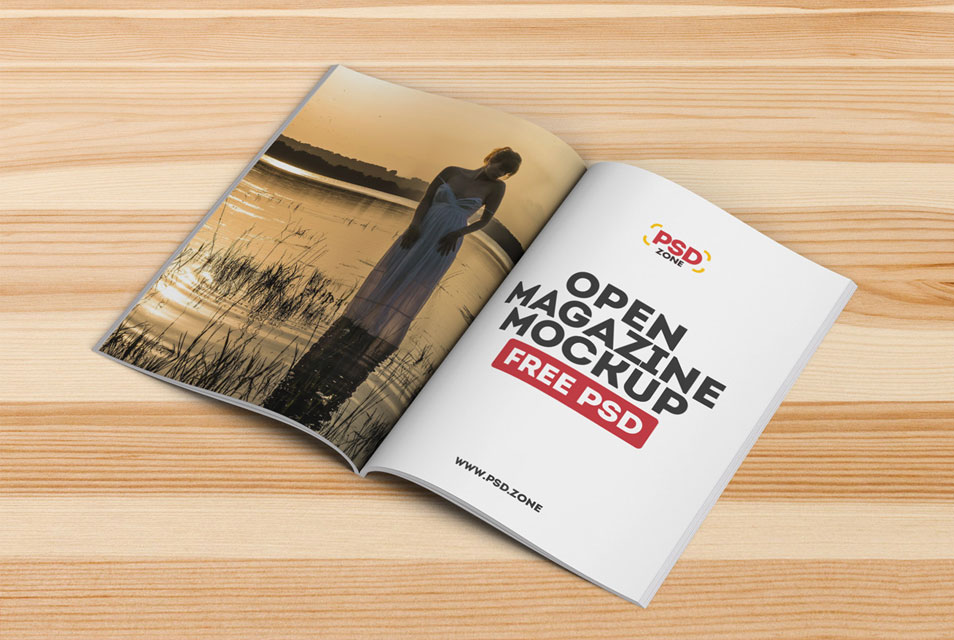 Download Open Magazine Mockup Free PSD » CSS Author