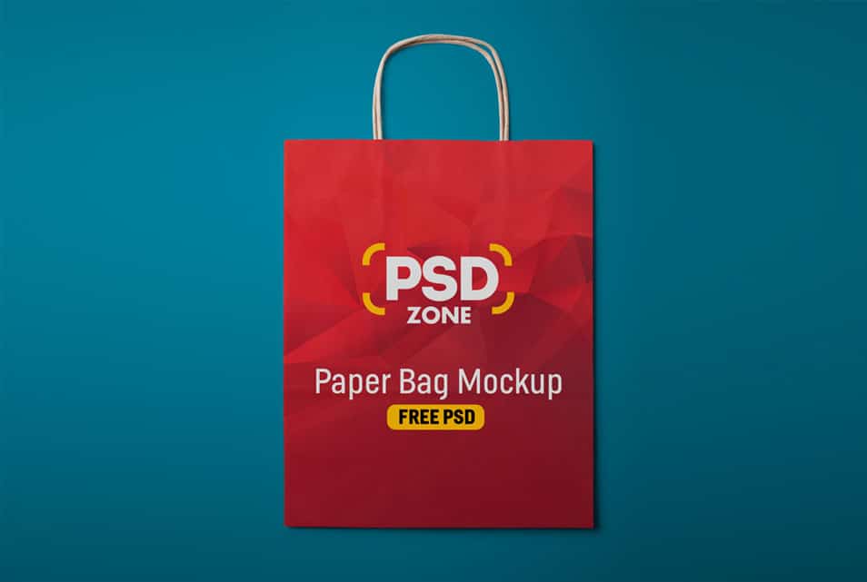 Download Paper Shopping Bag Mockup Free PSD » CSS Author