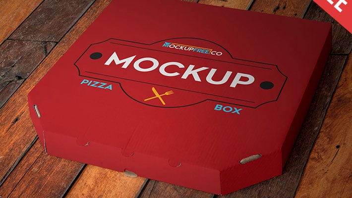 Download Pizza Box PSD Mockup » CSS Author