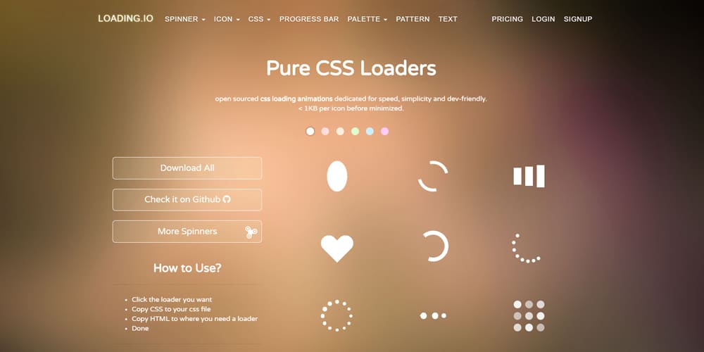 Nice Loading Animation For Websites » CSS Author