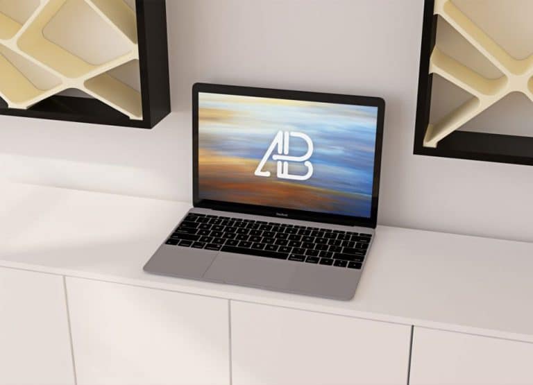 Download Realistic 12-Inch Macbook Mockup » CSS Author