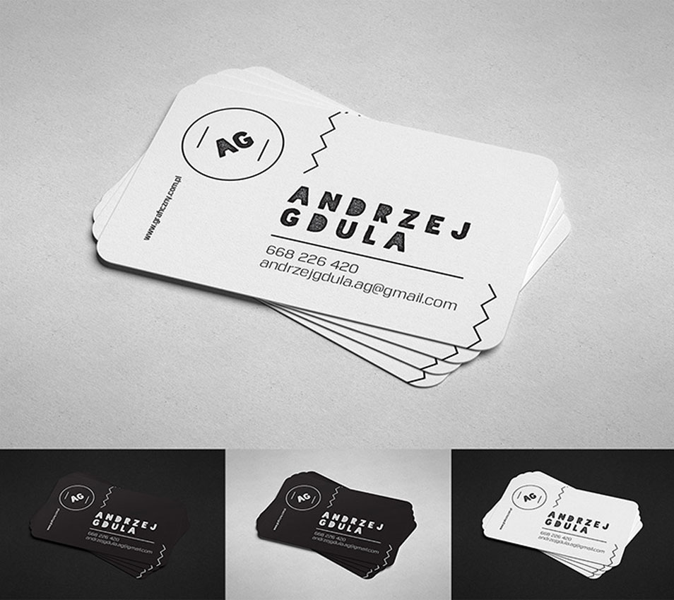 Download Rounded Business Cards Mockup » CSS Author