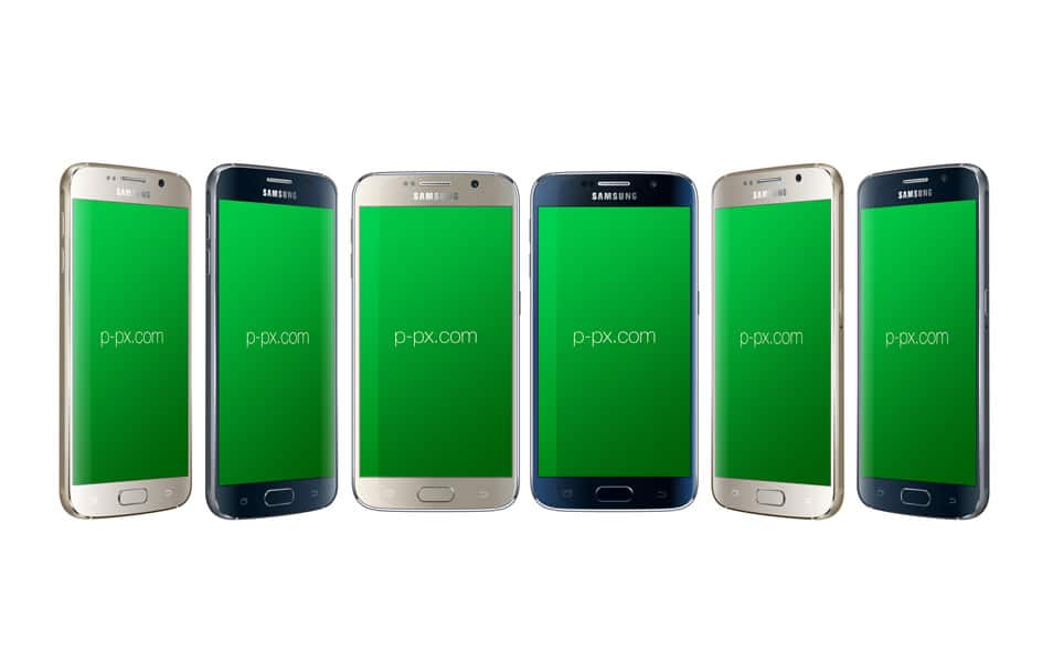 Download Samsung Galaxy S6 Vector PSD Mockup » CSS Author PSD Mockup Templates
