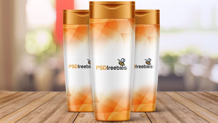 Shampoo Bottle Mockup Free PSD » CSS Author